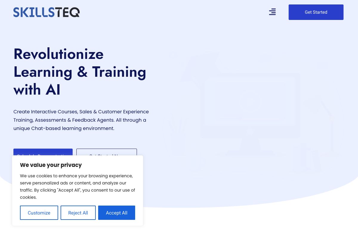 Skillsteq: Revolutionize Learning & Training with AI