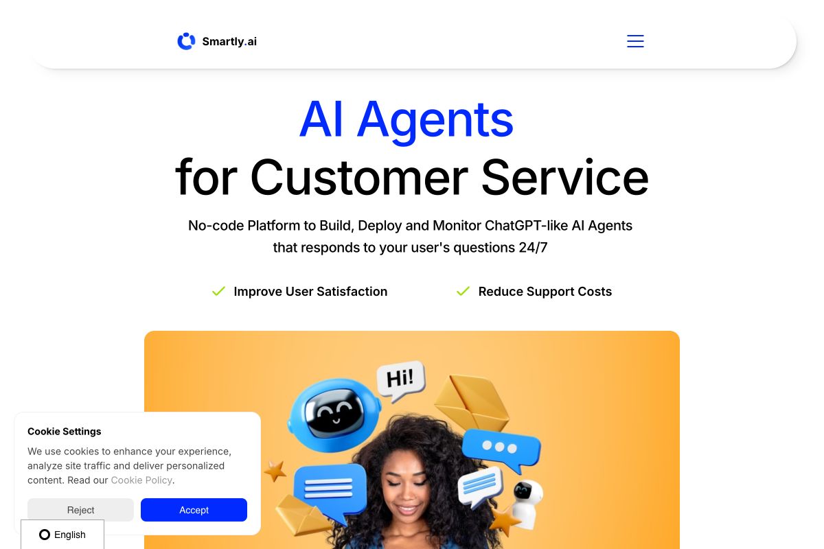 Smartly.ai - AI Agents for Customer Service