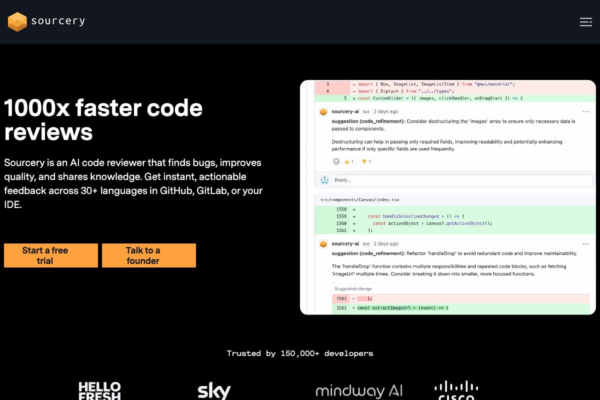 Sourcery - AI Code Reviewer