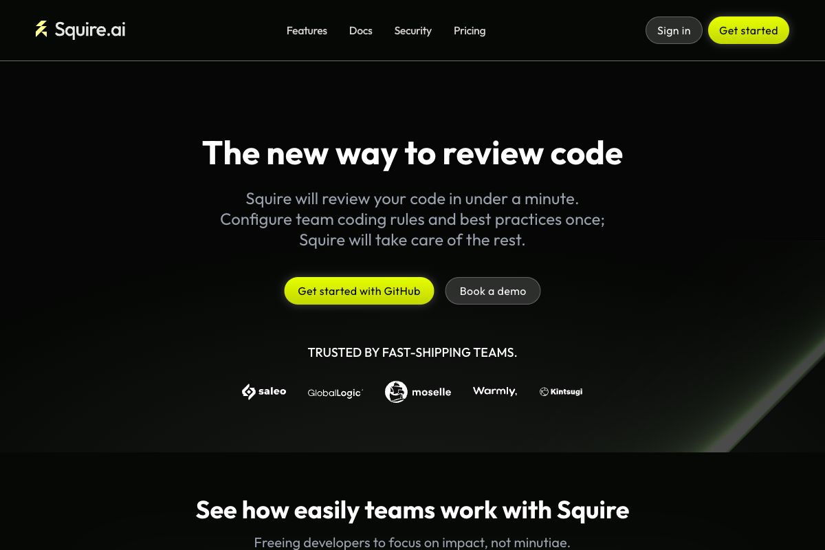 Squire - The New Way to Review Code