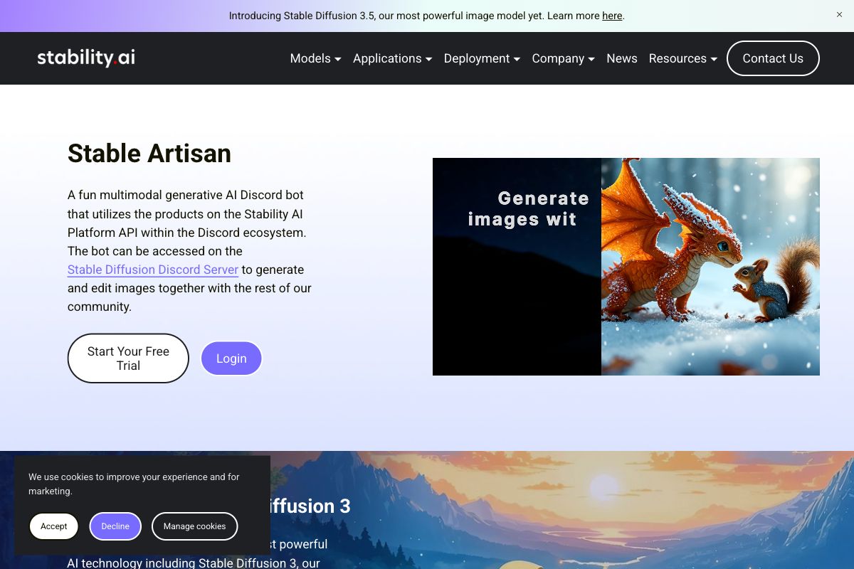 Stable Artisan: Generative AI for Creative Collaboration