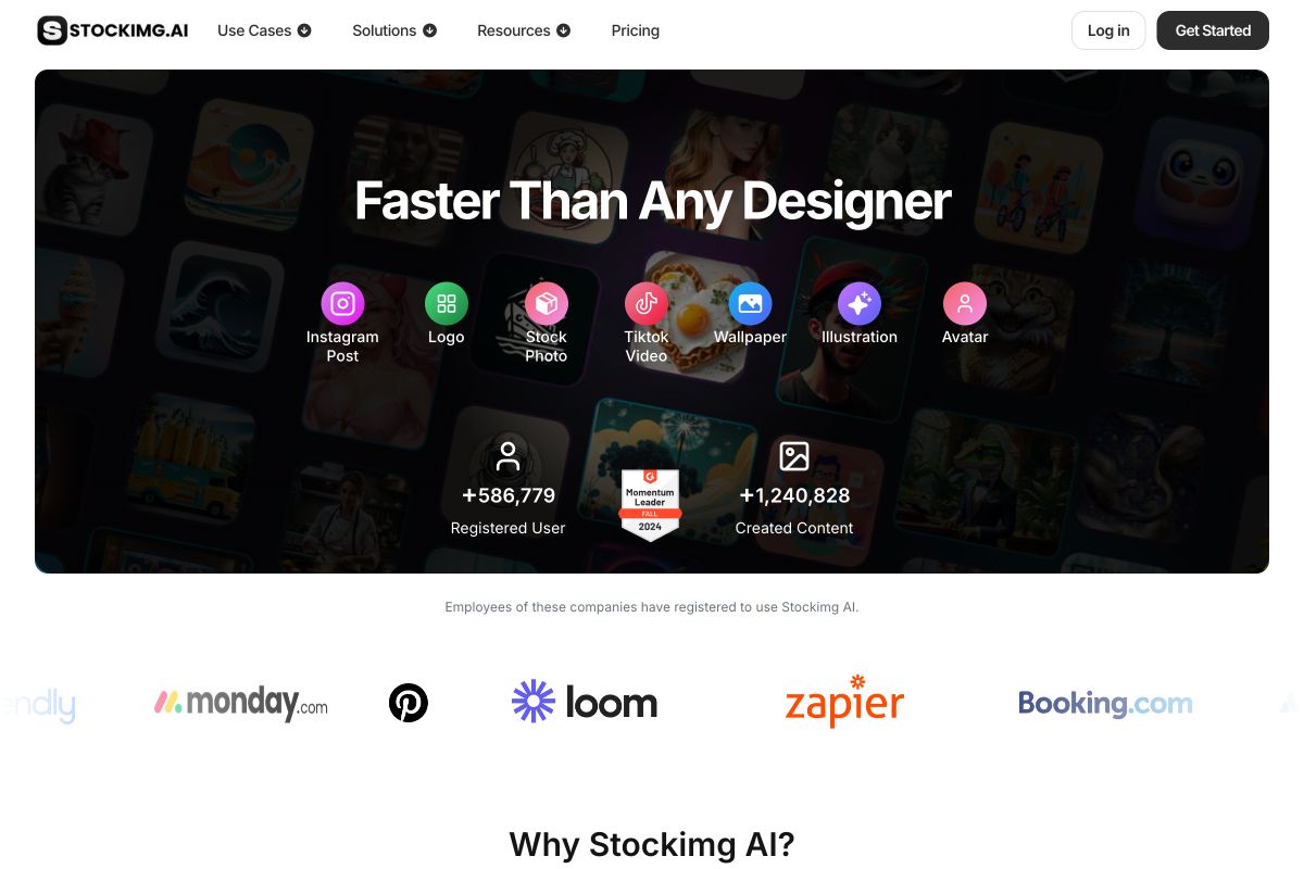 Stockimg AI: AI-Powered Design and Content Creation Tool