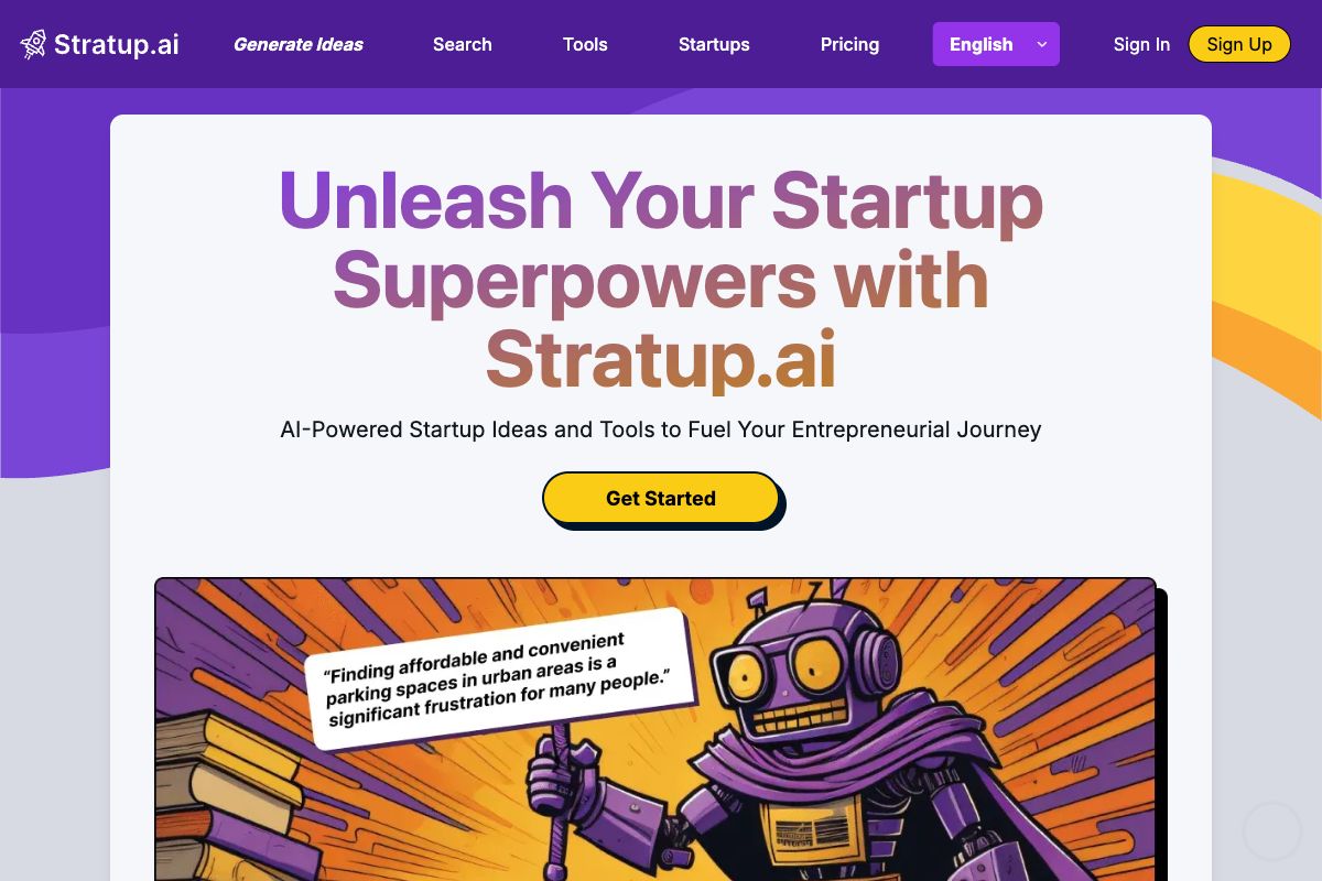 Unleash Your Startup Superpowers with Stratup.ai