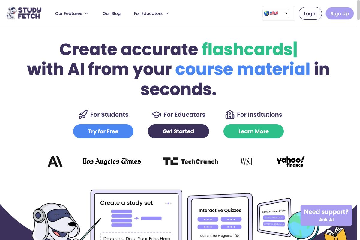 StudyFetch - Revolutionizing Education with AI