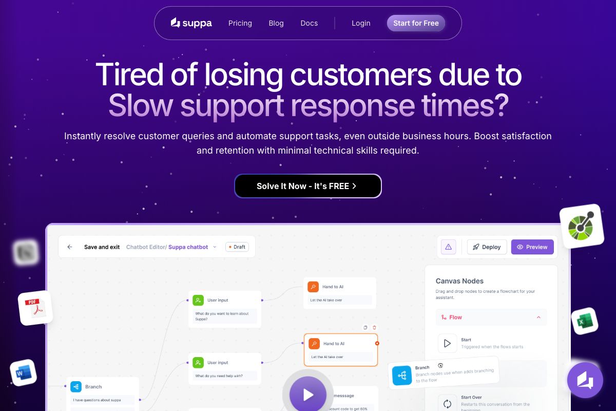 Suppa: AI-Powered Customer Support Automation