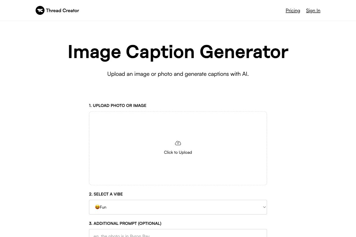 Image Caption Generator