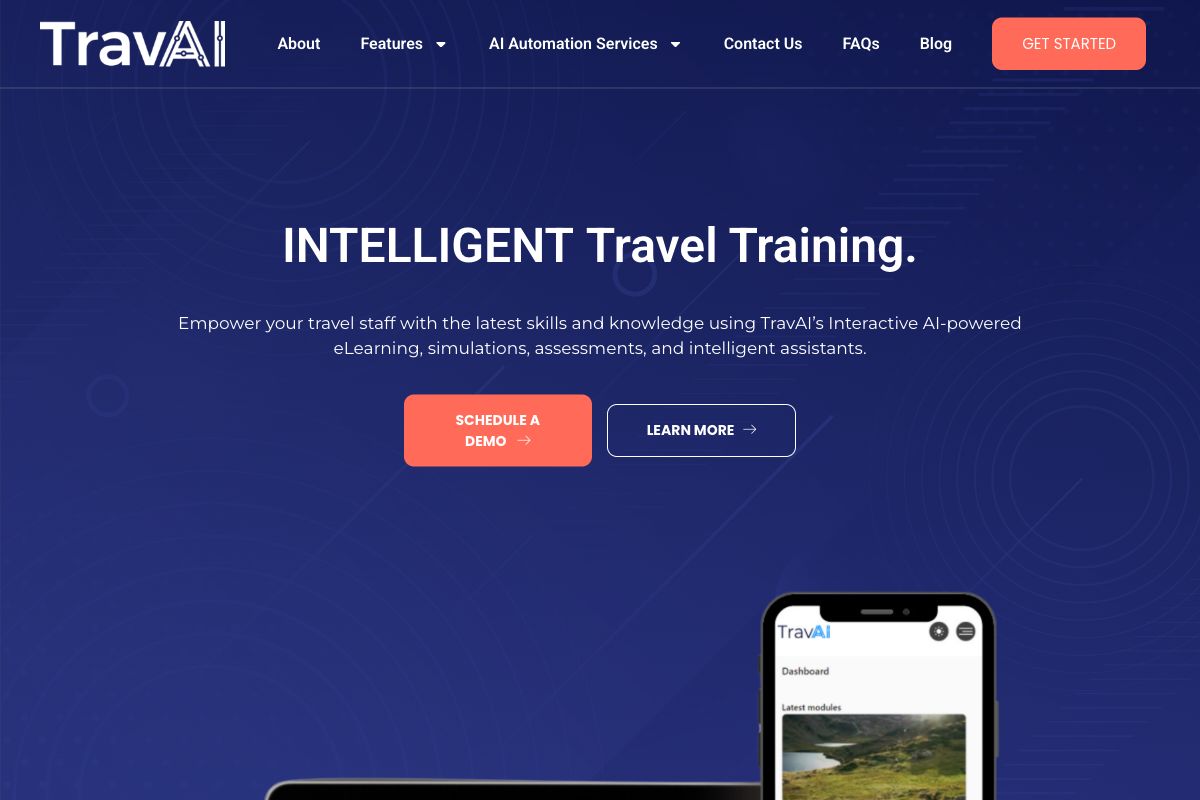 TravAI: AI-Powered Travel Training Platform