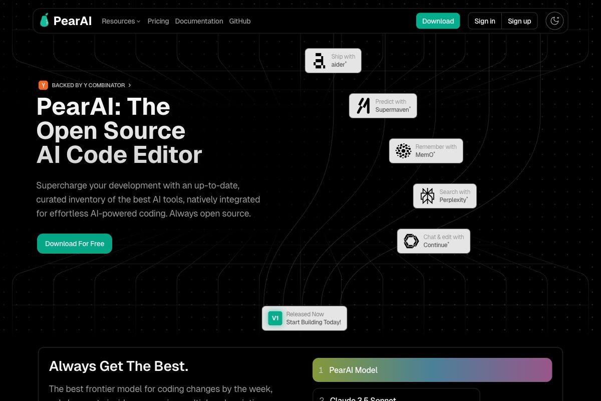 PearAI: The Open Source AI Code Editor