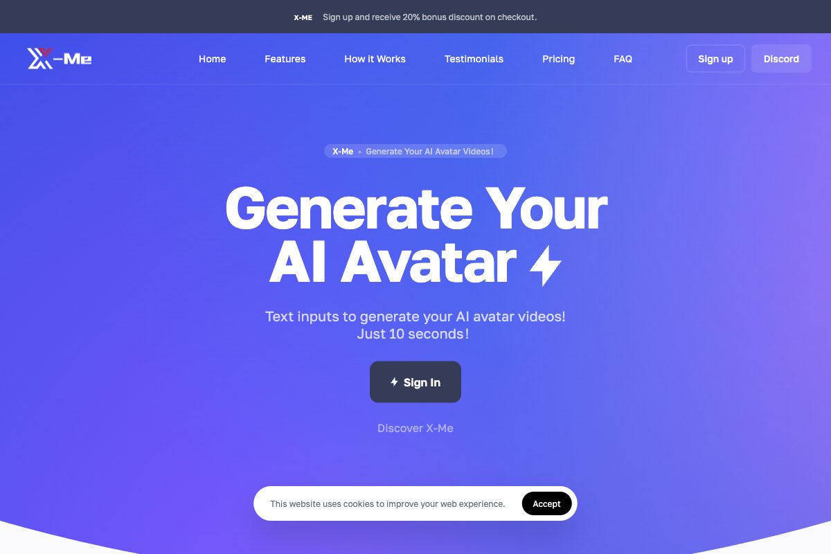 X-Me: Generate Your AI Avatar Videos