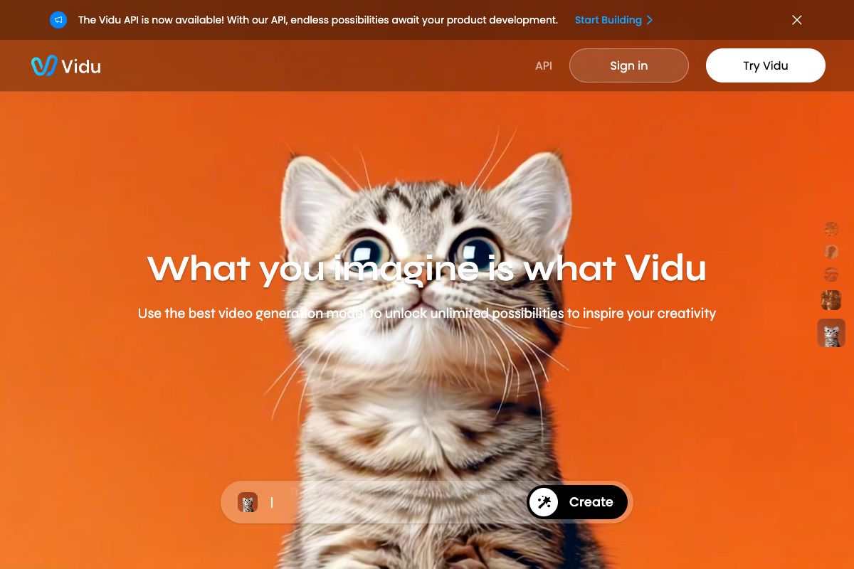 VIDU – THE LEADING AI VIDEO GENERATION PLATFORM