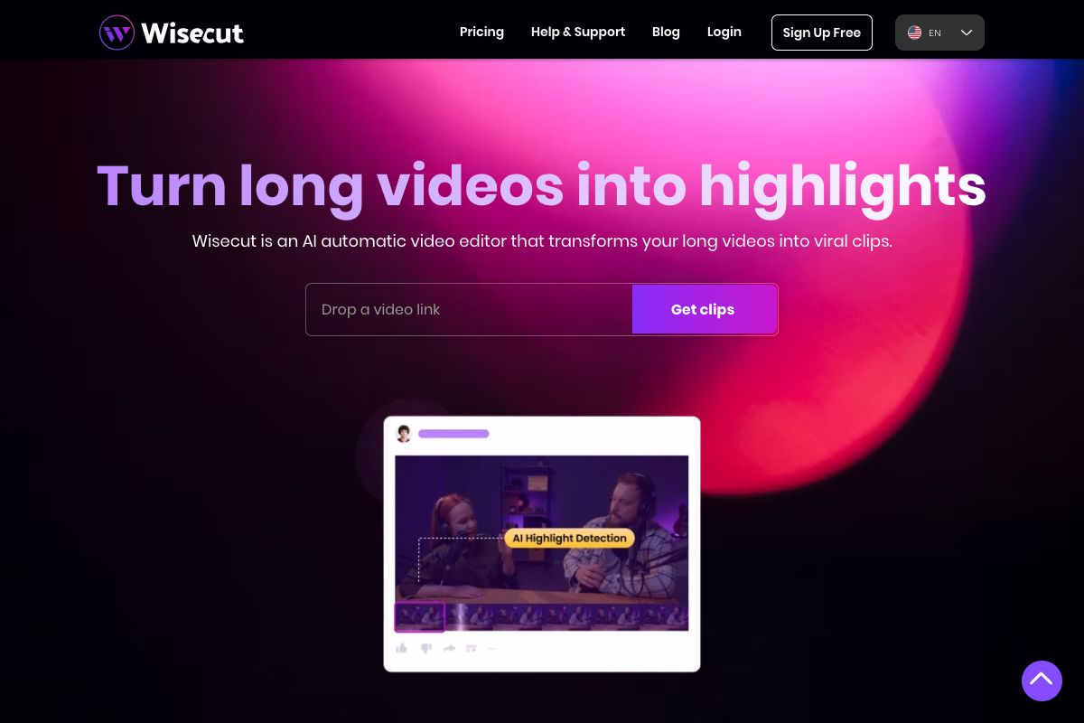 Wisecut: AI-Powered Automatic Video Editor