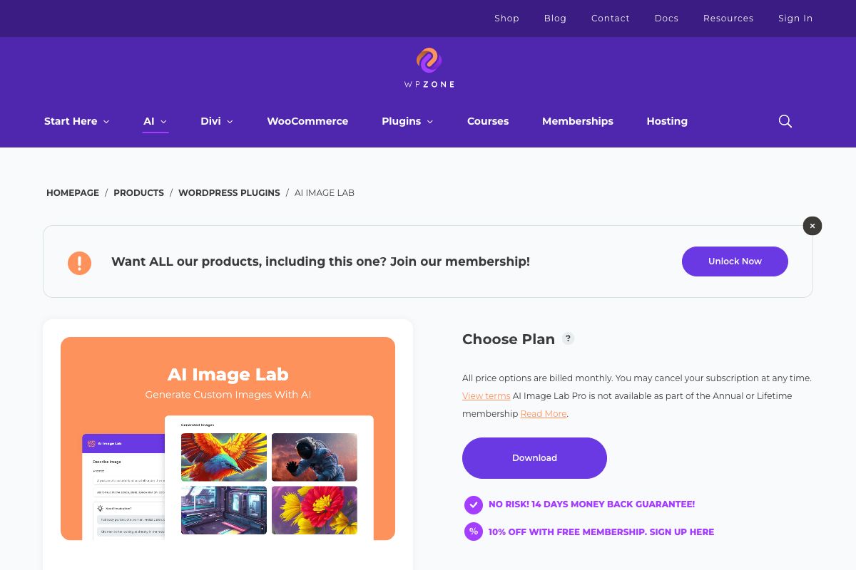 AI Image Lab: AI Image Generation Plugin for WordPress